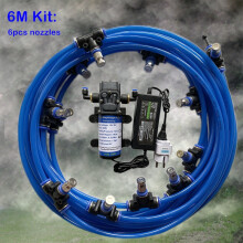 (Zestaw 6M Blue) A11 Elektryczny opryskiwacz 12V pompa wodna 6M-18M zestawy do dezynfekcji i podlewania