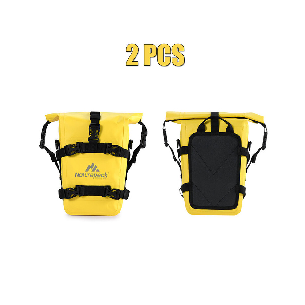 (Yellow)Waterproof Motorcycle Bumpers Bag for BMW HONDA Suzuki V-Strom Motorcycle Accessories Frame Crash Bars Repair Tool