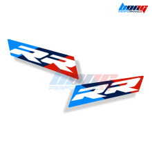 (M Sport)s1000RR 2023 Motorradzubehör Aufkleber Aufkleber für BMW S1000RR 2023 Rücksitzaufkleber, hinterer