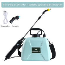 (Μπλε 5L 2400MAH ) Ηλεκτρικό πιστόλι ψεκασμού Garden Αυτόματος ψεκασμός
