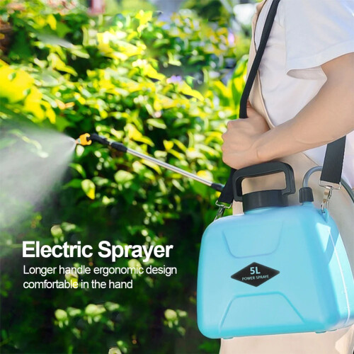 (Σκούρο Μπλε 5L 2200MAH) Ηλεκτρικό πιστόλι ψεκασμού Garden Αυτόματος 2