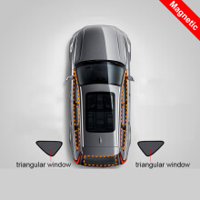 (2 piezas triangulares) para SEAT Ateca KH7 SUV 2016-2023, piezas para ventanas de vehículos, parasol,