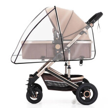 (PVC)Universaali rattaiden sadesuoja Vauvan auton sää Tuuli Aurinkosuoja Läpinäkyvä Hengittävä Kärry Sateenvarjo Sadetakki