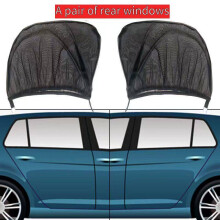 (Rear Vehicle Window Parts Window-2st) 2PCS Car Sun Shield Styling Tillbehör Sol Side Vehicle Window