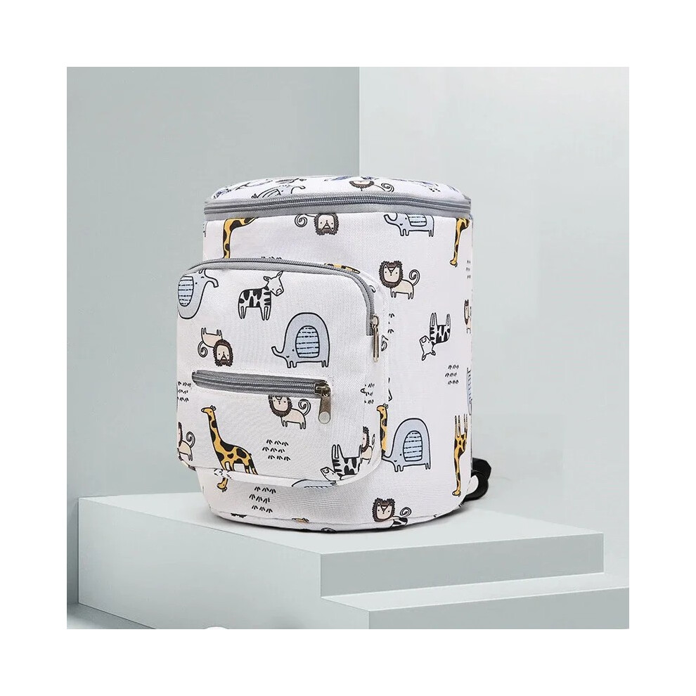 (Lion) Sac à langer imperméable grande capacité, sac de voyage multifonctionnel pour maternité, poussette,