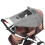 (μαύρο1) Αξεσουάρ παιδικού καροτσιού γενικής χρήσης Αντηλιακή 2