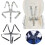 (Σύνδεση 1 τεμ.) Baby Universal 5 Point Harness Ζώνες ασφαλείας για παιδικό 2