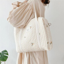 (grand) Sac de rangement pour poussette de bébé Sac à langer matelassé brodé Sacs pour maman Accessoires