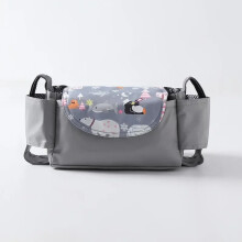 (Grizzly) Sac de poussette Organisateur de landau Accessoires pour bébé Porte-gobelet Housse Nouveau-nés