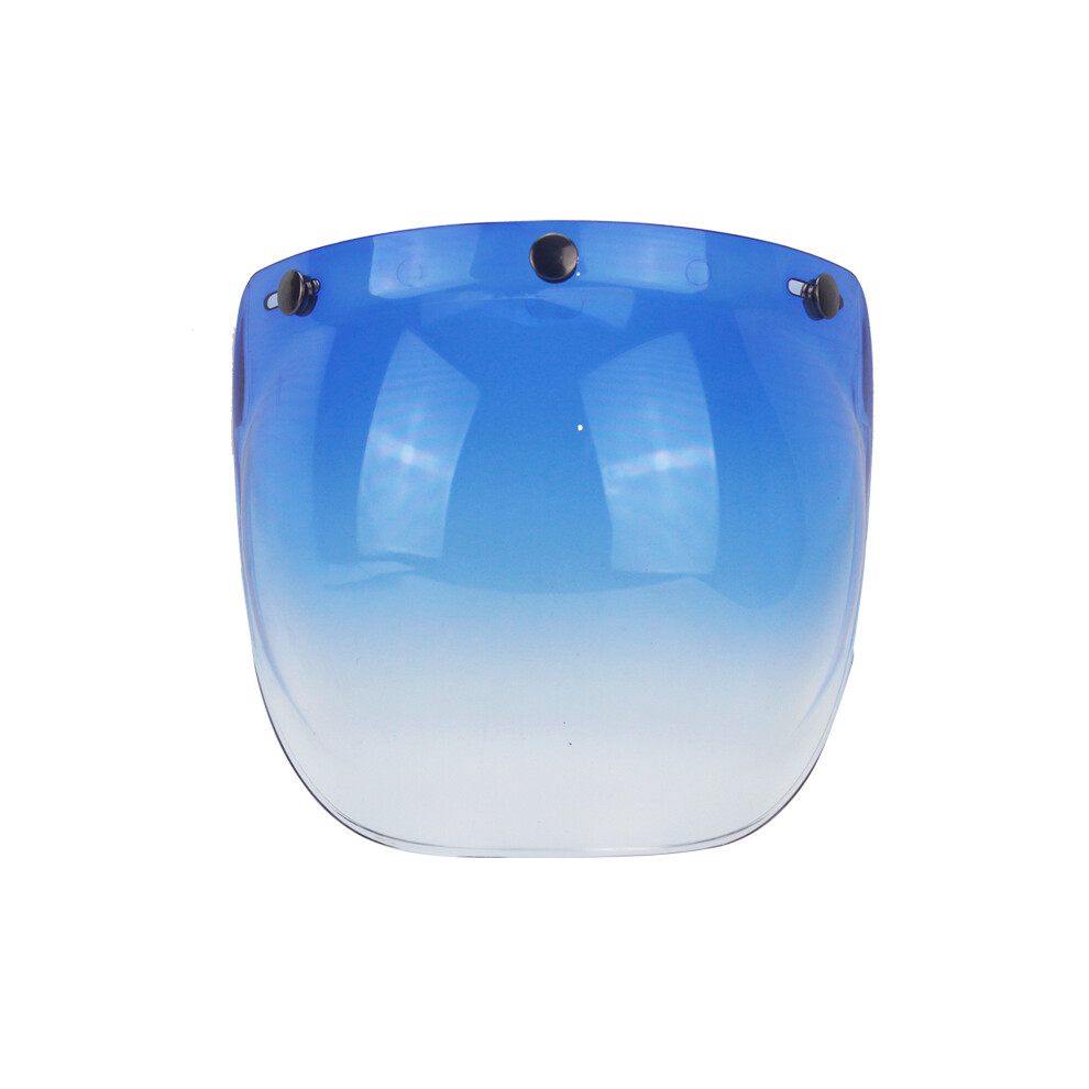 (A12) Pare-brise moto pour casque vintage pour casque style casque jet visière bulle Protection UV 400