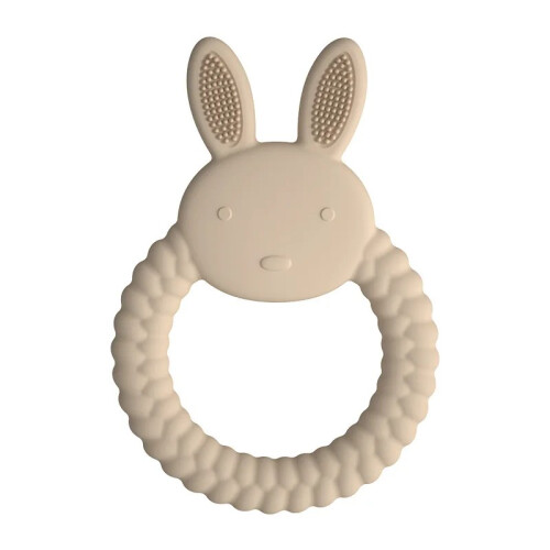(bunny sandy) 1 τεμ. Τροφίμων σιλικόνης βρεφικής δόντιας σιλικόνης