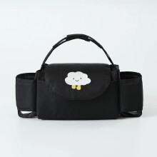 (Black Cloud) Sac à langer Cartoon Baby Stroller Organizer Nappy Diaper Bags Carriage Buggy Pram Cart
