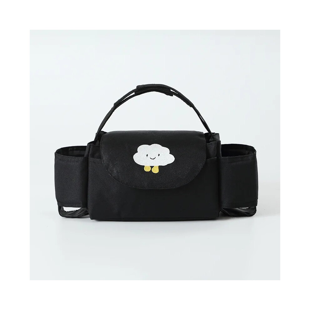 (Black Cloud) Sac à langer Cartoon Baby Stroller Organizer Nappy Diaper Bags Carriage Buggy Pram Cart