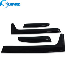 (Svart)Fordonsfönsterdelar Fönstervisir för Toyota FJ Cruiser 2007 2008 2009 2010 2011 2012 2013 2014