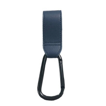 Crochet de poussette réglable en cuir PU pour bébé (A-1 pièce bleu) - Accessoire de voyage pour enfants,