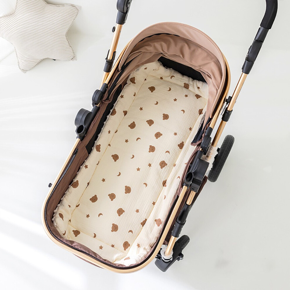 (KB064-F) Coussin de siège pour poussette bébé, matelas souple, tapis de voiture pour poussette pour