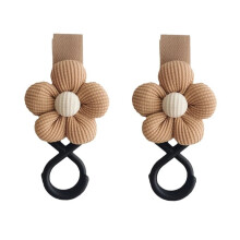 (Cachi 2 pezzi) Gancio per passeggino Fiore dolce Carrello per bambini Ombrello Borsa appesa Gancio