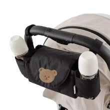 (Orso) Borsa per pannolini Cartone animato Borse per passeggino Pannolini Borse per pannolini Carrozzina