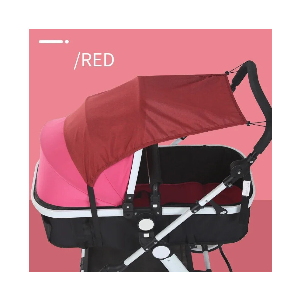 (B-1) Accessoires d'auvent de poussette de bébé ombrage couverture de soleil anti-ultraviolet auvent