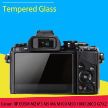 (EOS RP) Lens LCD-skärmskydd i härdat glas, skyddande för Canon