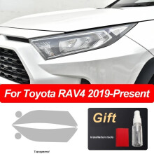 (Przezroczysta) Folia ochronna na reflektory samochodowe Toyota RAV4 XA50 2019 2020 HD Przezroczysta,