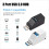 (μαύρο) USB 3.0 HUB Adapter Extender Mini Splitter Box 1 έως 3 Θύρες High Speed Mini USB 2.0 3