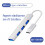 (TC 4 IN1 ασημί) Διανομέας USB 8-ΣΕ-2 3.0 USB C σταθμός σύνδεσης διανομέα 1