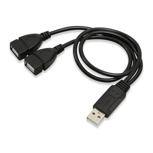 (USB 3.0) Universal USB Αρσενικό σε Διπλό USB 3.0 Θηλυκό Jack Splitter 2 θύρες 2