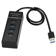 (USB 3.0 HUB) 4 θύρες USB 3.0 Hub USB Hub High Speed USB Splitter Adapter Expander Συμβατό