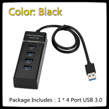 (HUB 3.0) 4 θύρες USB 3.0 HUB Splitter High Speed Multi Splitter USB Adapter Expander Καλώδιο