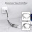 (A) USB C Αρσενικό έως Διπλό USB C Θηλυκό διαχωριστή τύπου C Hub Συμβατό 3