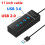 (F)Ruisave Usb Hub 3 0 Extender High Speed 4 7 Port USB Splitter Συμβατό με πολλαπλές 1