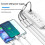 (Έκδοση 2IN1 USB) Επεκτάσεις διανομέα USB τύπου C 4 θύρες Διαχωριστής 3