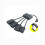 (TYPE-C) 4 θύρες Micro USB Type-c Power OTG Extender Hub Μαύρο συμβατό Tablet Android Smartphone 4