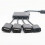 (TYPE-C) 4 θύρες Micro USB Type-c Power OTG Extender Hub Μαύρο συμβατό Tablet Android Smartphone 3