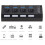 (Μόνο HUB) Mini USB HUB Super Speed 5Gbps Usb2.0 4 Port HUB Φορητός διαχωριστής USB 3
