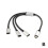 (B) USB C αρσενικό έως διπλό USB C θηλυκό διαχωριστή τύπου C Hub Powerbanks 1