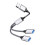 (Ασημί usb έως 2usb) USB σε 3 USB 2.0 HUB Προσαρμογέας πολλαπλών διαχωριστών 1