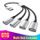 (3IN1 Type C Έκδοση) USB Type C Extensions Διαχωριστής καλωδίων USB 4 θυρών 2