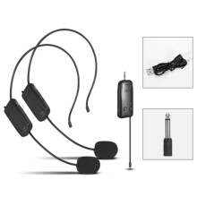One For One UHF Wireless Headset-Mikrofon Lavalier-Headset-Verstärker