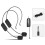 One For One UHF Wireless Headset-Mikrofon Lavalier-Headset-Verstärker 1