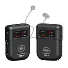 M5S Stage Wireless Ear Return Live-Monitoring-Kopfhörer 2,4G Sender und Empfänger (schwarz)