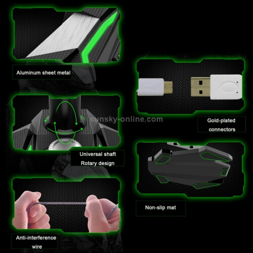 GK Mikrofon USB-Version-GK 3,5-mm-Anschluss/Rot 2