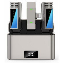 JMARY MW-15 für iPhone/iPad Lavalier 2.4G Drahtloses Mikrofon - 8-poliger Anschluss