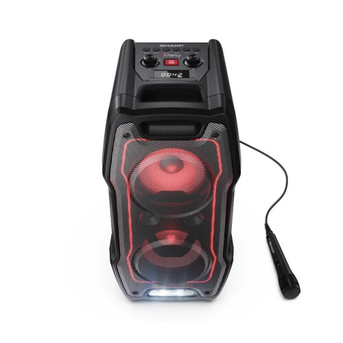 Sharp SHARP XPARTY Sing Party Speaker PS-931 Portable Bluetooth Strobe Lights 2