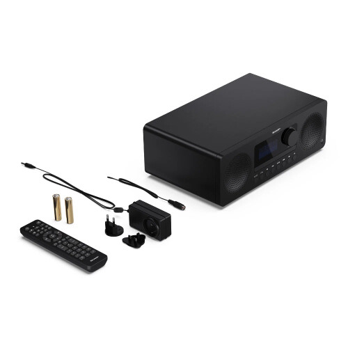 Sharp SHARP Tokyo Hi-Fi Music System All in One DAB+ FM Bluetooth Input XL-B720D(BK) 2