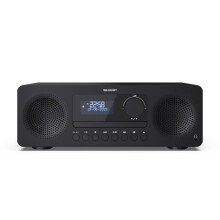 SHARP Tokyo Hi-Fi Music System All in One DAB+ FM Bluetooth Input XL-B720D(BK)