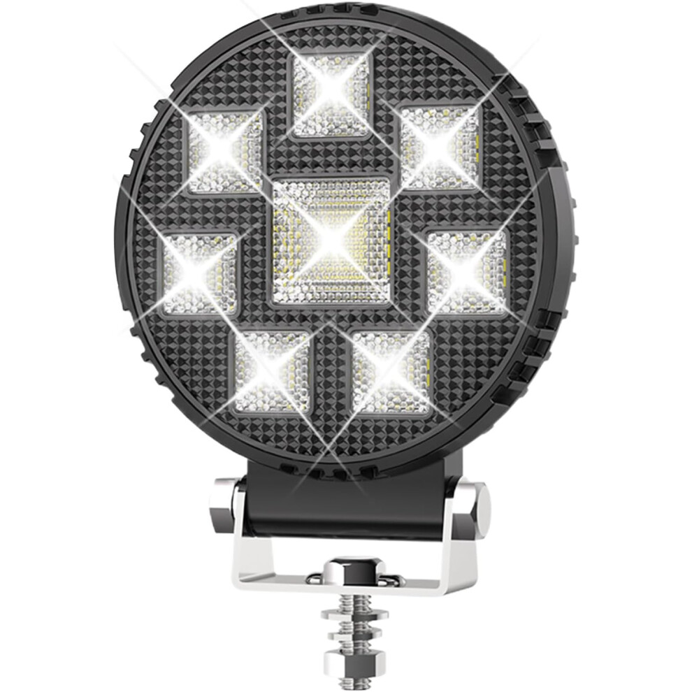 Led Driving Pod Light,Bright Driving Fog Boat Lights - High Amber 360 Degree Rotatable Multi Functional Automotive Lighting for Car Road Atv Trailer