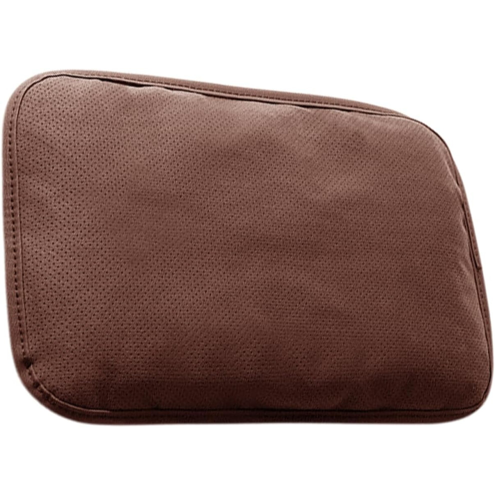 (Brown) Car Center Console Cushion Pad - Auto Center Console Pad,Soft Versatile Auto Armrest Cover Protector for Vehicles, SUVs, Trucks, Interior Acce