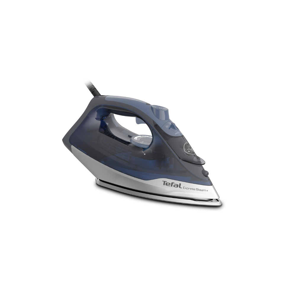 Tefal Express Steam   Steam Iron ml Water Tank, 2600W Power Durilium Airglid